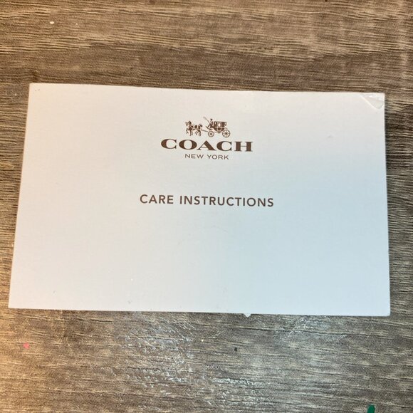 Coach Double Corner Zip Wristlet 6649 - Metallic Blue - Picture 9 of 10